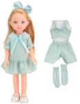 Sunman Papusa cu tinuta de schimb, Little Milly, Turcoaz, 33 cm Papusa