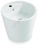 Bathco 4057 - Мивка за плот FLORENCIA Ø 42 см порцелан/бяла (BO0034)