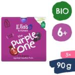 Ella's Kitchen BIO PURPLE ONE плодово пюре с касис (5x90 g) (EK003)