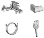 RAVAK Kád csaptelep Ravak Flat zuhanyszettel együtt 150 mm króm X07S113 (X07S113)