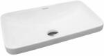  Karai DESSI HOME téglalap alakú süllyesztett mosdó 50x31, 5 cm fehér fényes