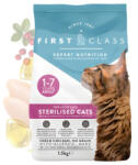  marka niezdefiniowana First Class Sterilised 1, 5 kg - száraz eledel sterilizált macskáknak csirke ízzel