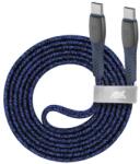RIVACASE PS6105 BL12 Type-C / Type-C Kábel 1, 2m Kék, Kábel