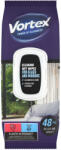 Vortex Üveg & tükör Háztartási nedves törlőkendő, flip top (48 db)