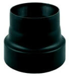 V. A. P. K Füstcső szűkítő, V. A. P. K. HS 120/150/1, 5, fekete, 120 mm - 150 mm, DC01 acéllemez, lemezvastagság: 1, 5 mm, kályha-kémény csatlakozáshoz (TC239981)