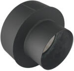 V. A. P. K Füstcső szűkítő, V. A. P. K. HS 200/180/1, 5, fekete, 200 mm - 180 mm, DC01 acéllemez, lemezvastagság: 1, 5 mm, kályha-kémény csatlakozáshoz (TC221720)