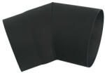 V. A. P. K Füstcső könyök, V. A. P. K. HS 045/160/1, 5, fekete, 160 mm / 45°, lemezvastagság: 1, 5 mm (TC221833)