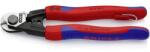 KNIPEX Drótkötél vágó olló Alkalmas (csupaszoló technika) Vég perselyek a Bowden-perselyeken és a sodronyköteles felvonókon 7 mm 7 Knipex 95 62 190 T (95 62 190 T)