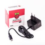 Raspberry Pi Raspberry Pi® Dugasztápegység, fix feszültségű Alkalmas: Raspberry Pi® Kimeneti áram (max. ) 3000 mA 1 x USB-C® dugó (RPI4NT3AB) (RPI4NT3AB)