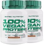Scitec Nutrition - 100% VEGAN PROTEIN - TÖBBKOMPONENSŰ VEGÁN FEHÉRJEPOR - 2 x 1000 G