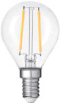 OPTONICA LED izzószálas G45 E14 átlátszó üveg fényerőszabályozható, 4W, 2700K, meleg fehér, dimmelhető, 400 lm, Optonica, 1417 (1417)