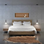 BALNEO WALL-BOX ONE süllyesztett inox polc 90x30x10 cm peremmel, réz OB-CO6 (OB-CO6)