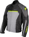 Seventy Degrees Geacă motociclistă Seventy Degrees SD-JR65 Piston negru-gri-galben fluo (SD24255)