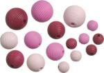KNORR prandell Mărgele mixte din lemn Rose Pink 20 buc. -Rose Pink (<![CDATA[216023124]]>)