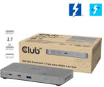 Club 3D Notebook Dokkoló - CSV-2563 (180W, Thunderbolt 5 to 3xUSB-C, USB-A, 1x 8K60Hz, 3x 5K60Hz) (CSV-2563) - bbmarket