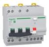 Schneider Electric EASY9 PRO Áramvédős kismegszakító, A osztály, 3P-N, C, 25A, 30mA EZ9D55725 Schneider (EZ9D55725)