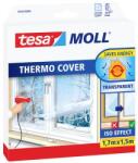tesa Hőszigetelő fólia ablakra, 1, 7 x 1, 5 m átlátszó 1tekercs tesamoll® Thermo Cover