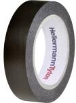 HellermannTyton PVC szigetelőszalag 10 m x 15 mm, fekete HellermannTyton HelaTape Flex 15
