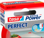 tesa Szövetbetétes ragasztószalag, piros 2, 75 m x 19 mm, tesa® extra Power