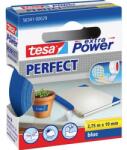 tesa Szövetbetétes ragasztószalag kék, 2, 75 m x 19 mm, tesa® EXTRA POWER