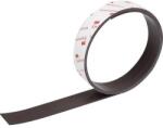 TOOLCRAFT Mágneses, öntapadós fólia (H x Sz) 1 m x 25 mm, antracit színű TOOLCRAFT 92013c159