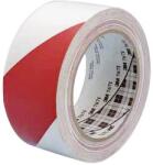3M PVC jelölő ragasztószalag (H x Sz) 33 m x 50 mm, piros, fehér PVC 767i 3M, tartalom: 1 tekercs