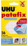 UHU Ragasztó lapok, UHU patafix, átlátszó, tartalom: 56 db