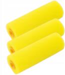  3 db Festőhenger, Sima, 50mm széles, 35mm átmérőjű, 7mm furat, vízfestékhez (067515)