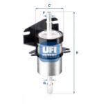 Fiat OE Ufi 31.740. 00 Üzemanyagszűrő, szűrőbetét, 9.5mm, 50mm, 175mm