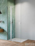 Radaway Nes 8 Walk-in KDD-II 90 zuhanyfal, króm profil, balos 10085090-01-01L (10085090-01-01L)