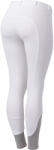 HORZE Női teljes grip lovaglónadrág Horze Felicia fehér