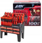 JBC Csavarhúzó készlet bitekkel, 100 darabos, állvánnyal (62023)