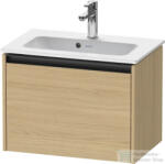 Duravit KETHO. 2 61x39 cm-es, 1 fiókos alsószekrény mosdó és csaptelep nélkül, natúr tölgy K25055030300000 (K25055030300000)