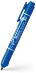 Zebra Alkoholos marker 1, 3 mm, nyomógombos, Zebra Mckie Retractable írásszín kék (64439) - irodasziget