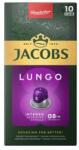 Jacobs Kávékapszula, Nespresso kompatibilis Jacobs Lungo 8 Intenso 10db/doboz (59709) - irodasziget