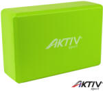 Aktivsport jóga tégla 23x15x7, 5 cm zöld