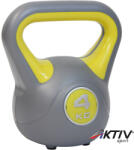 AktivSport kettlebell 4 kg műanyag bevonattal
