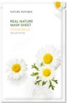 Nature Republic Real Nature Chamomile Sheet Mask - Nyugtató Arcmaszk 1db/23ml