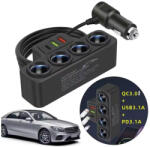  Szivargyujtó elosztó és töltő 4port (3226)