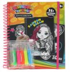 151 Products Rainbow Surprise Neon színezőkönyv, filctollakkal, eredeti licenc (RS01034)