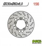 NG Brake Disc Ng Hátsó Féktárcsa Kawasaki ZX6R, Zx 7R, Zxr 750, 230×82×6, NG156