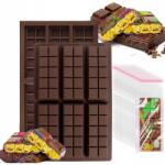  Csokoládé Öntőforma, csokoládé tábla, zselé, praliné, szilikon (6931755555825)