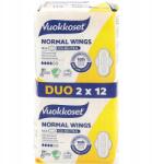 Vuokkoset Normal Wings szárnyas betét, 2x12 darab, vékony, szárnyas (6414100896403)