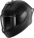 Shark Skwal Cup Dark Shadow Mat Bukósisak+plexivel, Matt Fekete