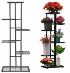 Ruhhy Álló virágágyás, 106cm, fekete (00026040)