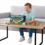 Zd trading Fából Készült Mini Csocsóasztal, kompakt, 50.5×31.5×9.5cm, 2-4 játékos (drewniana gra zręcznościowa stołowa piłkarze)