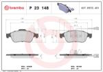 BREMBO Fékbetét készlet BREMBO P 23 148 for ALFA ROMEO (P 23 148)