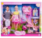 DEFA familie de păpuși pentru mămici și bebeluși - mai multe modele (8088) Papusa