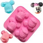 Senzi Cosmetics Szilikon Sütőforma 4x Minnie egér Keksz Csokoládé MF-399 (MF-399)