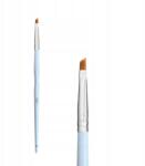 OkO lash&brow OkO Mini ferde ecset 02, szemöldökhöz, precíz, kompakt (5902138533502)